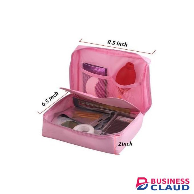 Waterproof Large leather Cosmetic Bag