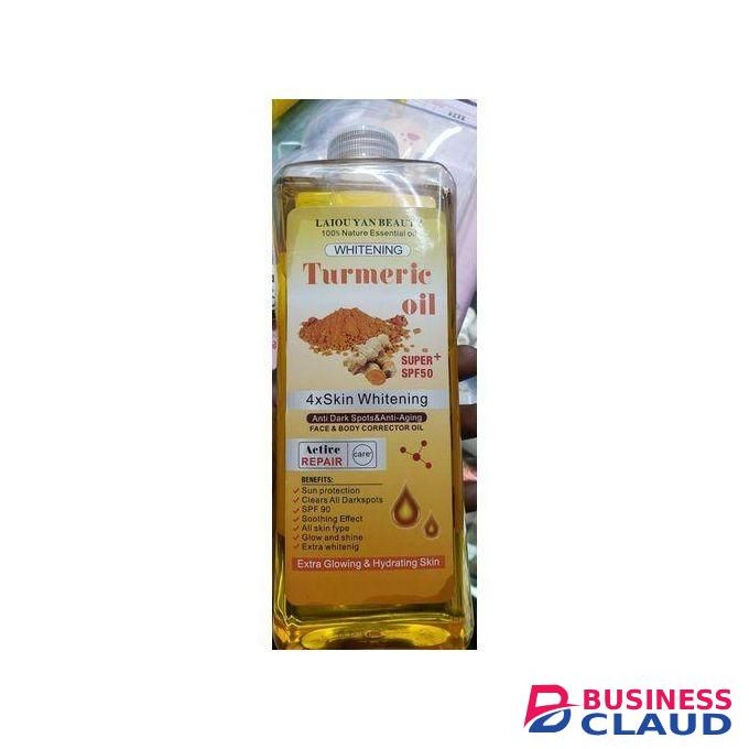 Laiou Yan Beauty Tumeric oil for face and body 4X skin whitening 1000ml