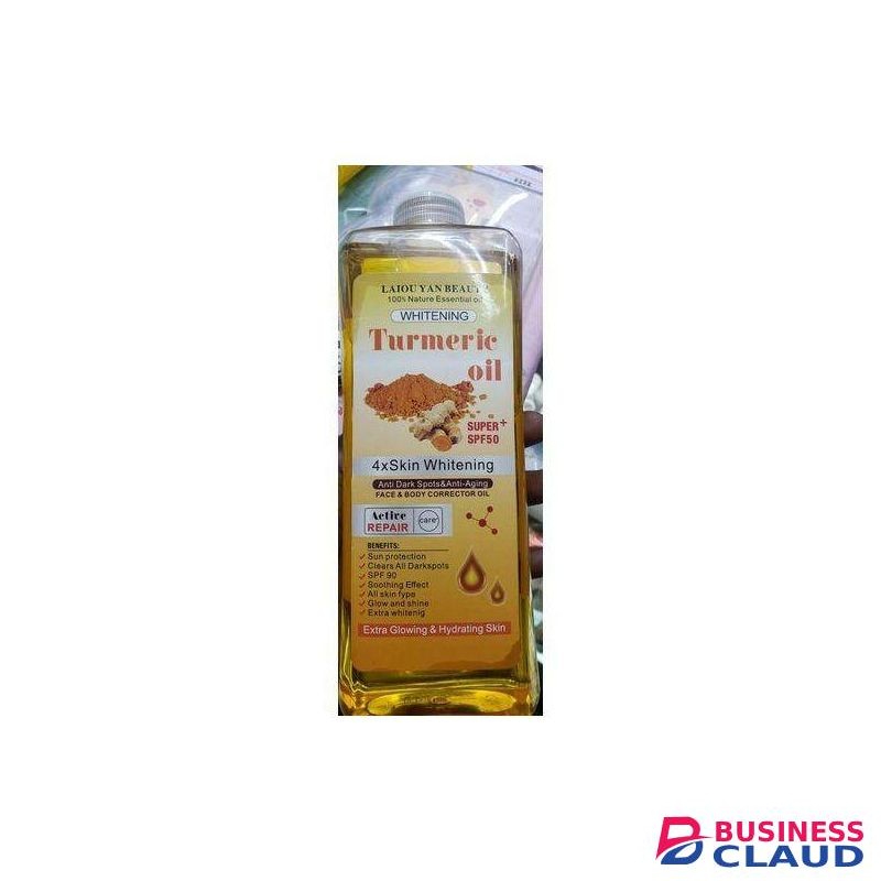 Laiou Yan Beauty Tumeric oil for face and body 4X skin whitening 1000ml