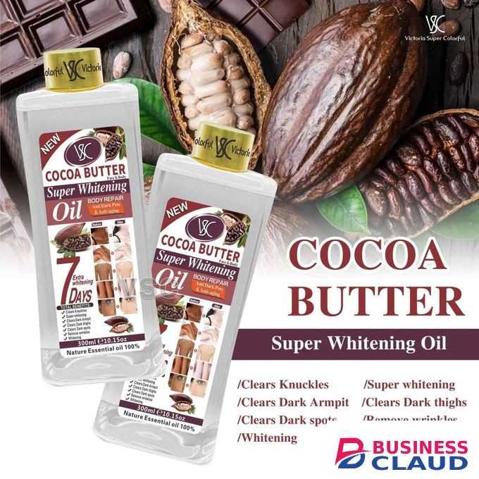 VSC Cocoa Butter Anti-Aging Body Moisturizing Lotion and Essential Oil Body Whitening Armpit Brightening Oil