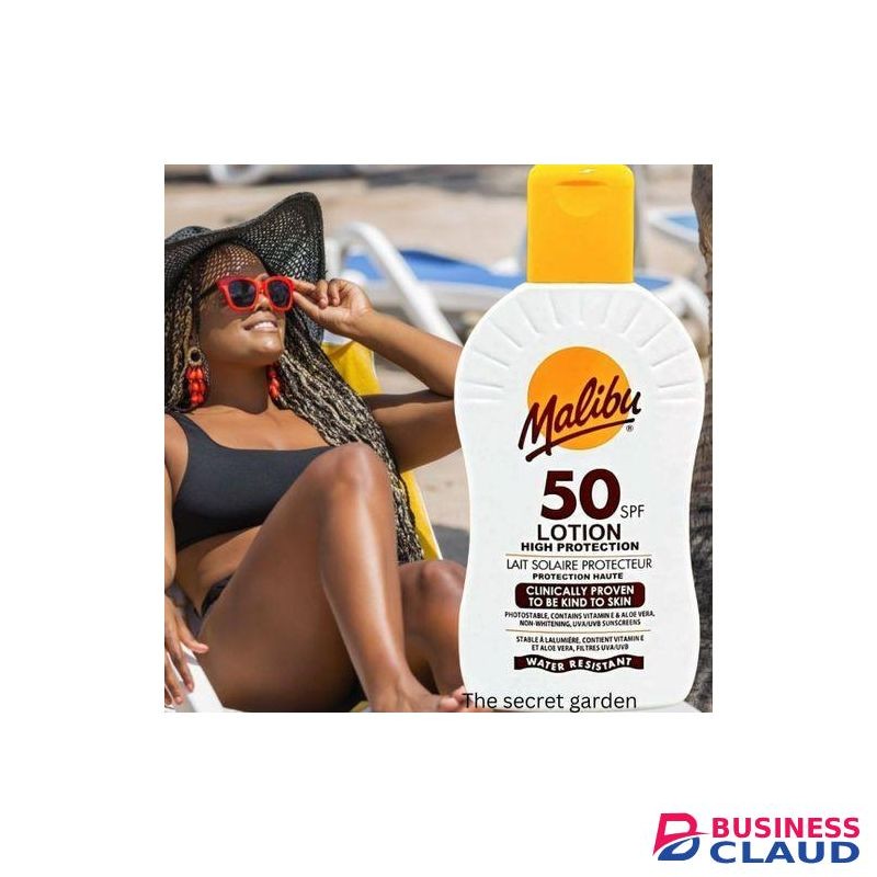Malibu High Sun Protection Lotion SPF50 Sunscreen