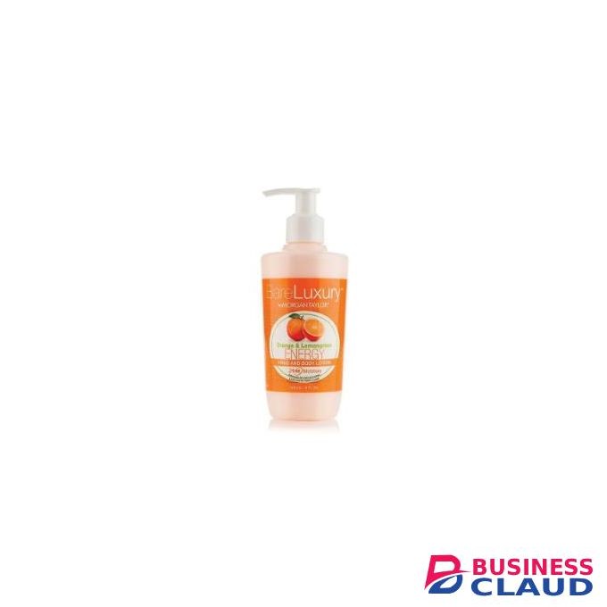 MORGAN TAYLOR Bare Luxury Energy Orange & Lemongrass Hand and Body Lotion , 8 OZ.