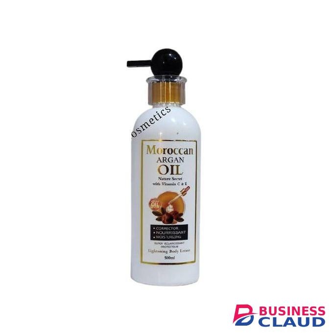 Moroccan Argan Oil Lightening Body Lotion Natural Secret (With Vitamin C & E) - 500ml