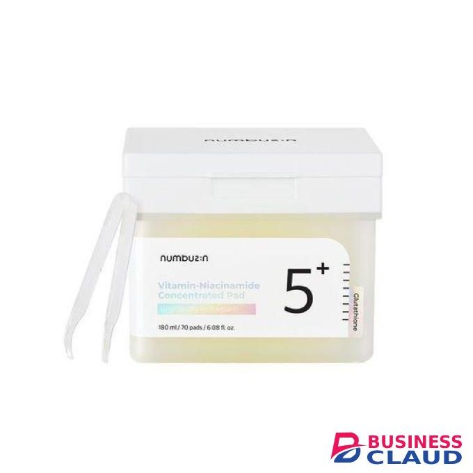 Numbuzin Vitamin-Niacinamide Concentrated Toner Pads (70pads)