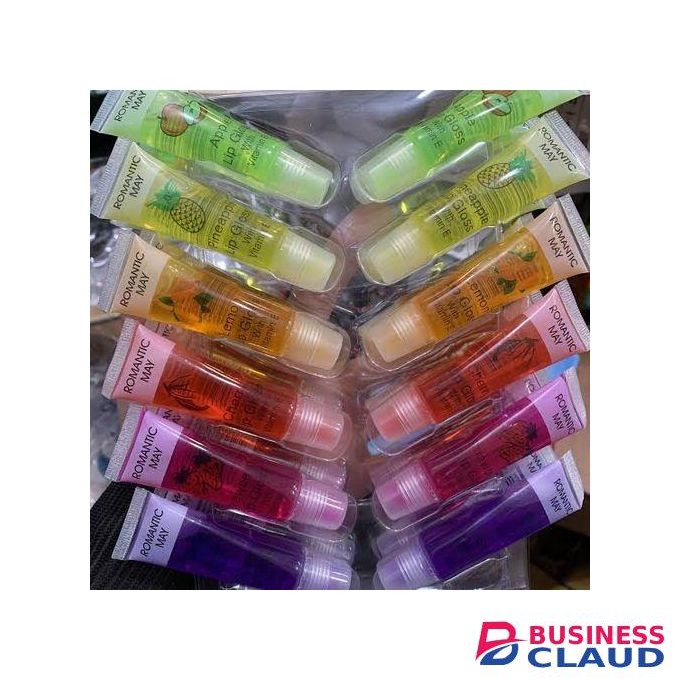 6 Fruity Flavours Moisturizing May Lip Gloss