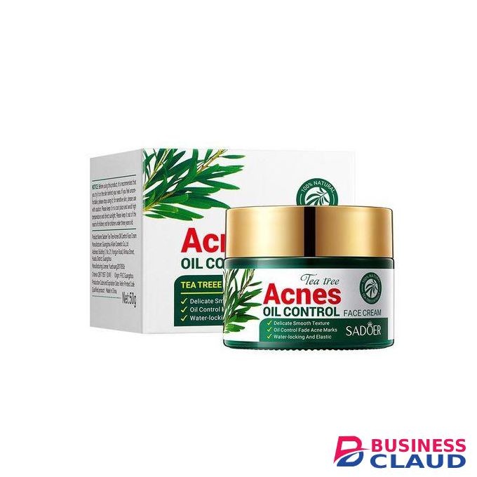 SADOER Tea Tree Acne Oil Control For Moisturizing, Repair, Water locking and Elastic Face Cream.