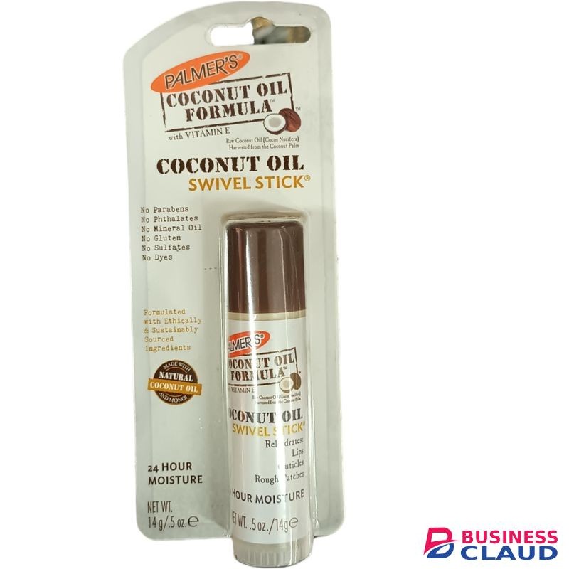 PALMER'S Coconut Oil SWIVEL STICK/BALM Rehydrates Lips Cuticles Rough Patches With VITAMIN E