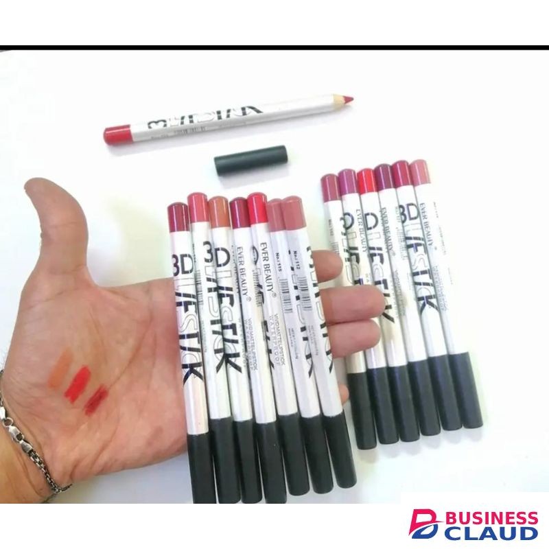 4pcs makeup nude lip liner set