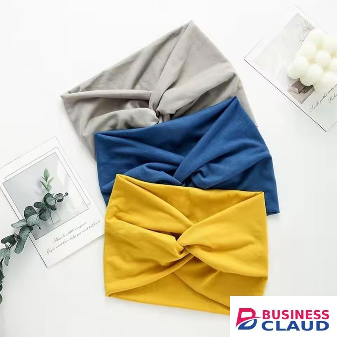 3pcs stretchy Hair Bands colorful Headband /Makeup Hair Hoop Makeup Headwrap Women