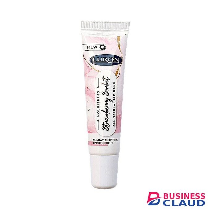 Luron Lip Balm Strawberry Sorbet-All-day moisture formula to intensely hydrate, soothe, relieve & repair your lips.