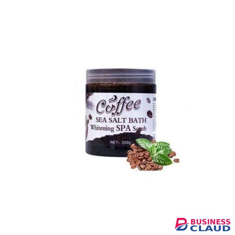 Dr.Meinaier Coffee Sea Salt Bath Body,Face&Feet Whitening Spa Scrub-350g