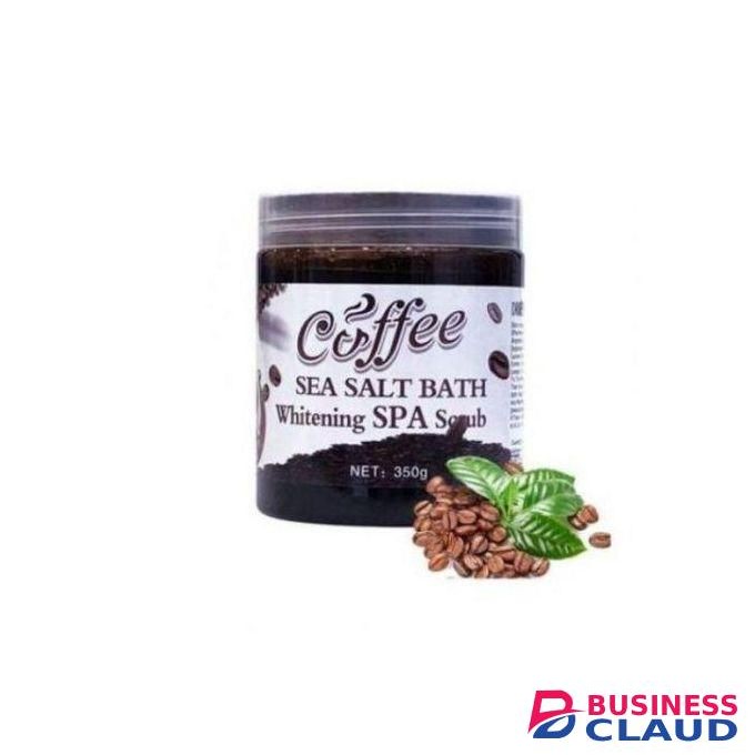 Dr.Meinaier Coffee Sea Salt Bath Body,Face&Feet Whitening Spa Scrub-350g