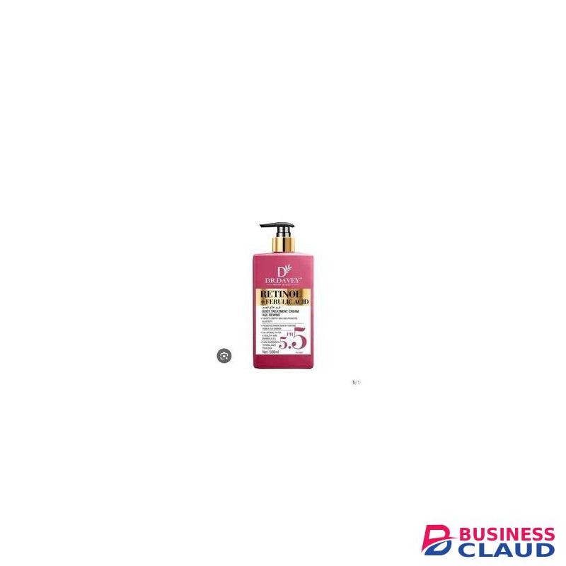 dr davey RETINOL Age Rewind Body Lotion. Moisturizes, Slows Aging, Firms, Moisturizes, Removes Wrinkles, Fine Lines, Is Age Deying & Fights Visible Sun Damage
