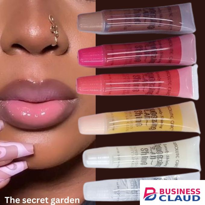 Miss Look 6Pcs Squeeze N Shine Lip Gloss Fruit Lip Balm
