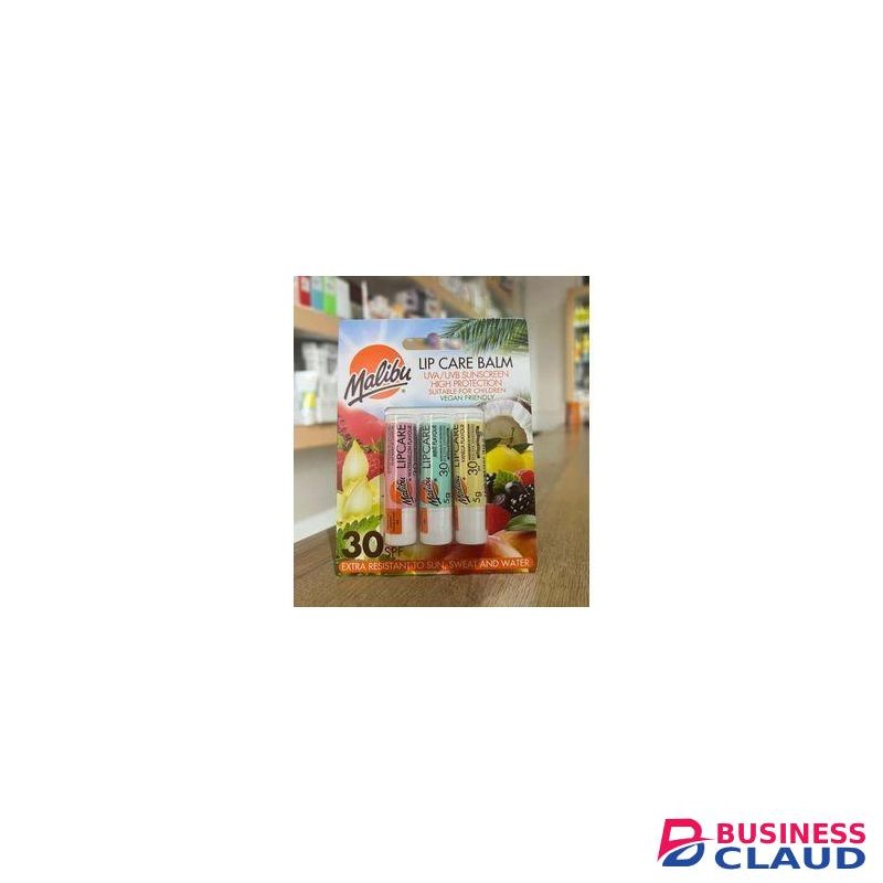 3 PIECES LIP CARE BALM