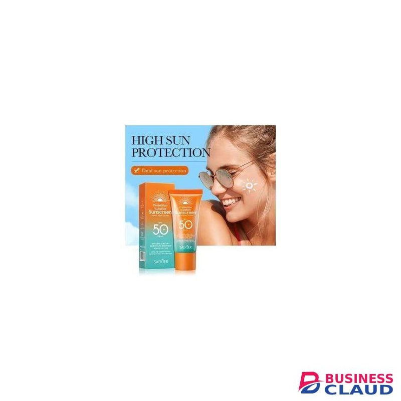 SADOER Protection Isolation Sunscreen SPF 50, Anti Light Aging Multi-Protection Sunblock.