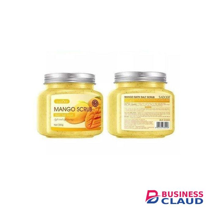 SADOER Mango Exfoliating Bath Salt Body Scrub