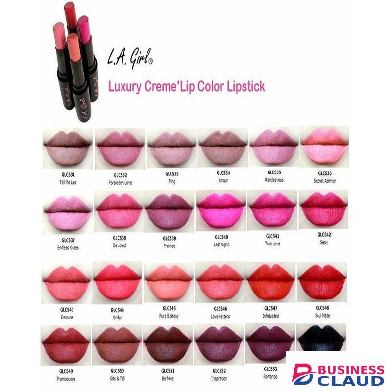 L.A Girl Luxury Creme Lipstick - Kiss & Tell
