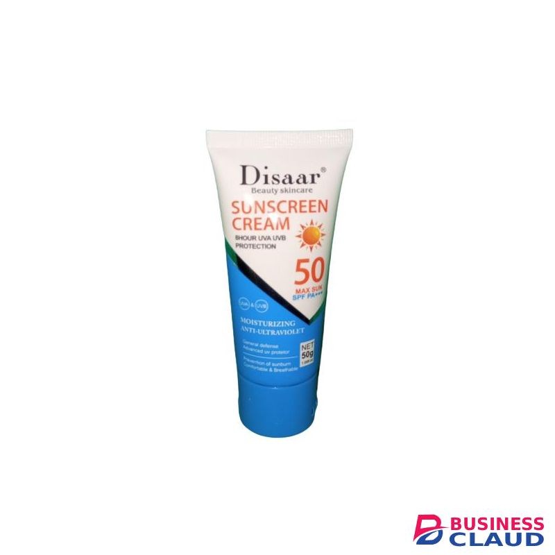 Disaar Sunscreen Sensitive Sun Cream Sunblock SPF 50 - 50g