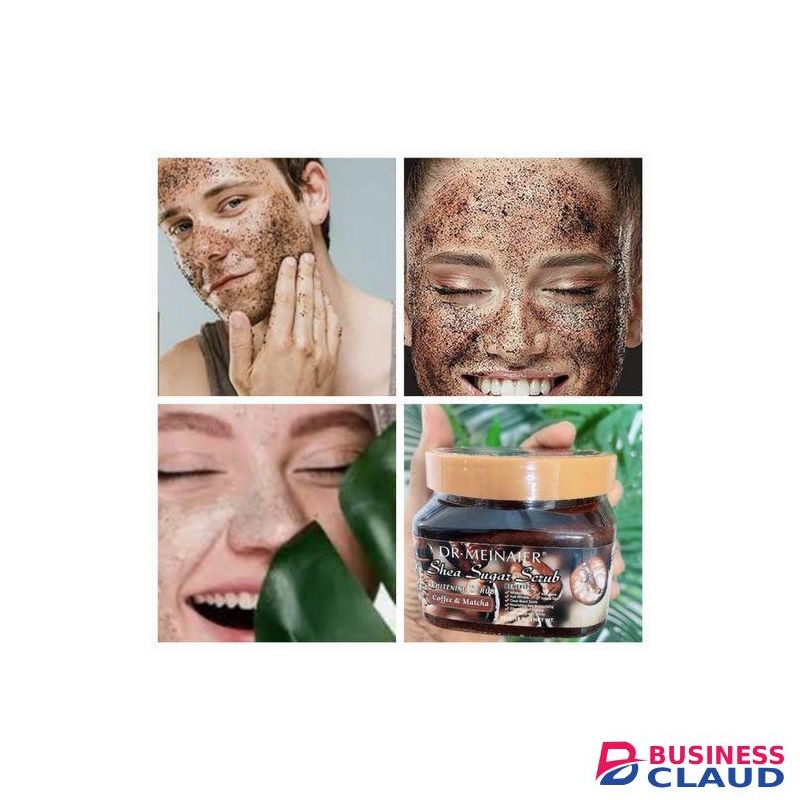 Dr. Meinaier Face & Body Shea Sugar WHITENING SCRUB Coffee & Matcha