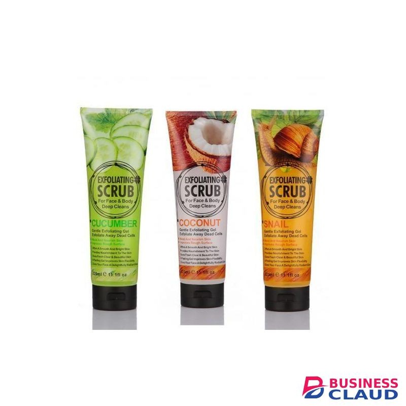Fruit Of The Wokali Exfoliating Face & Body Dead Cells Gel Scrub -200ml