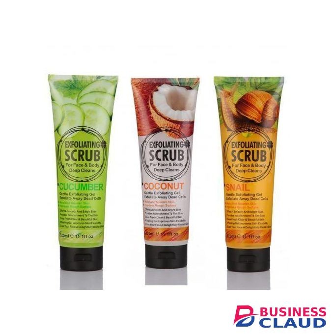 Fruit Of The Wokali Exfoliating Face & Body Dead Cells Gel Scrub -200ml