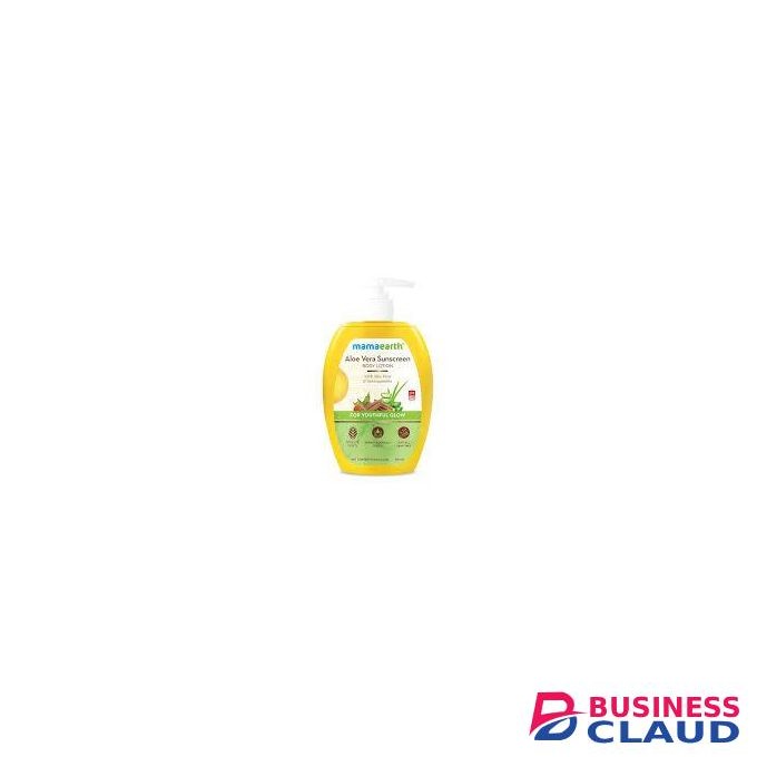 Mamaearth Aloe Vera Sunscreen Body Lotion - With Aloe Vera & Ashwagandha For A Youthful Glow