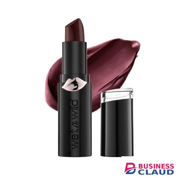 Wet n wild Matte Lip Color, Semi Matte Hyaluronic Acid Infused-Cherry Bomb