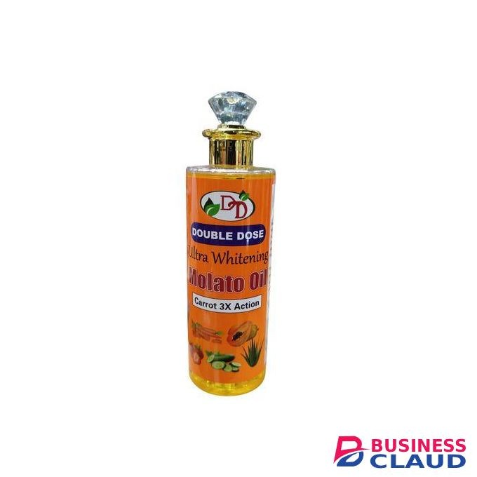 Molato Carrot 3X Action Ultra Face & Body Oil. Clears Pigmentations, Aches, Pimples, Stretch Marks, Sunburn, Blemishes & Moisturizes
