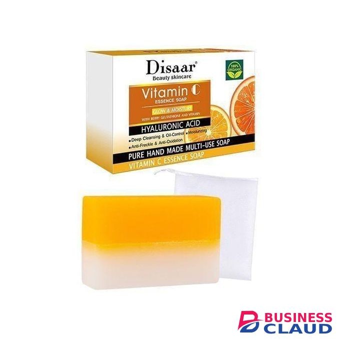 Disaar Vitamin C Essence Soap Moisturizing Hyaluronic Acid Deep Cleansing Oil Control,anti-,frinkle-100g
