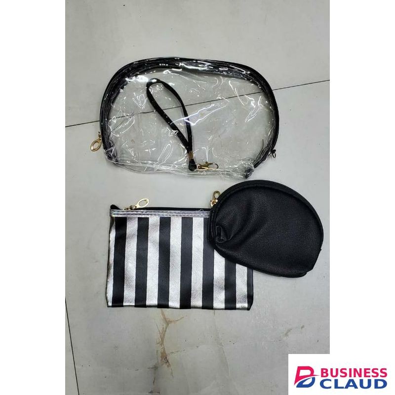 3 in 1 cosmetics bag