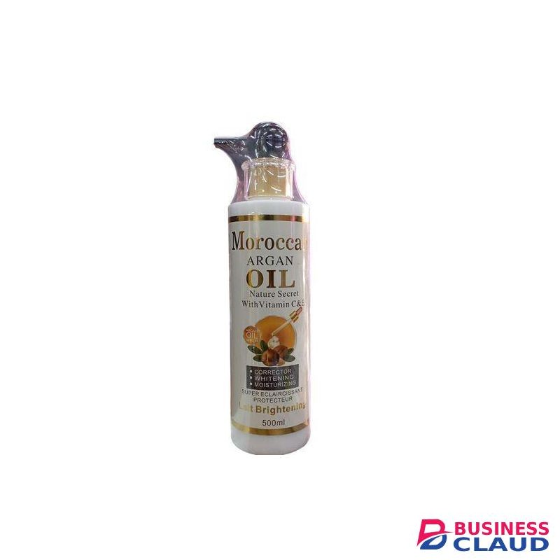 Dr. Meinaier Moroccan ARGAN OIL with Vitamin C Body Lotion. Moisturizes, Brightens, Softens, Makes you Pretty, Young & Gorgeous & Whitens Spots