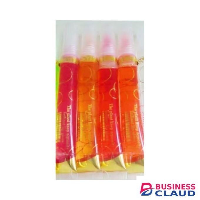 Miss Look Shades of Red New Slim Long-lasting Pack of 6 Glitter Lip Gloss Moisturising & Shiny 15ml