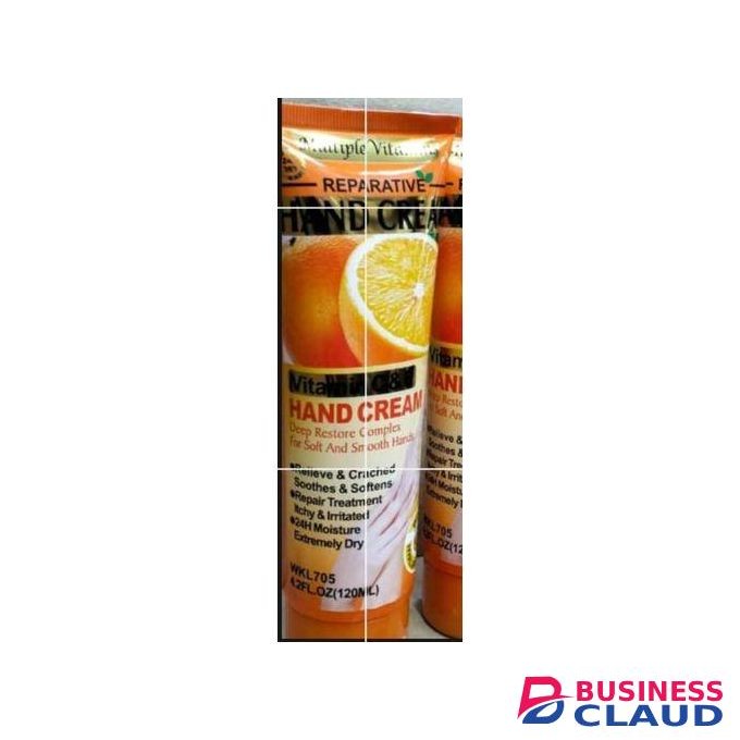 Fruit Of The Wokali Vitamin C Hand Cream Relieves ,Treats And Repairs Extremely Dry Hands For Soft & Smooth Hands-120ml