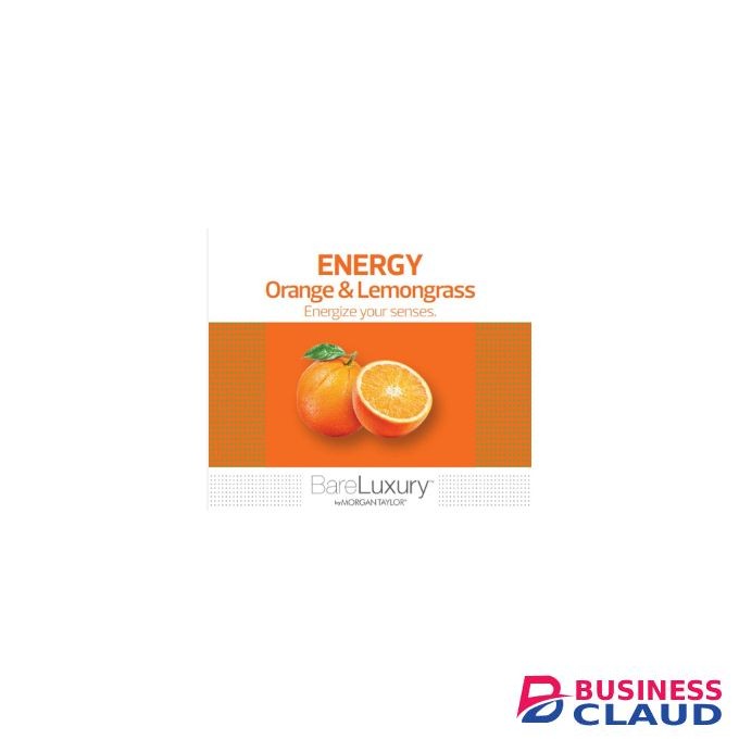 MORGAN TAYLOR Bare Luxury Energy Orange & Lemongrass Pedicure and Manicure Spa Set, 28g