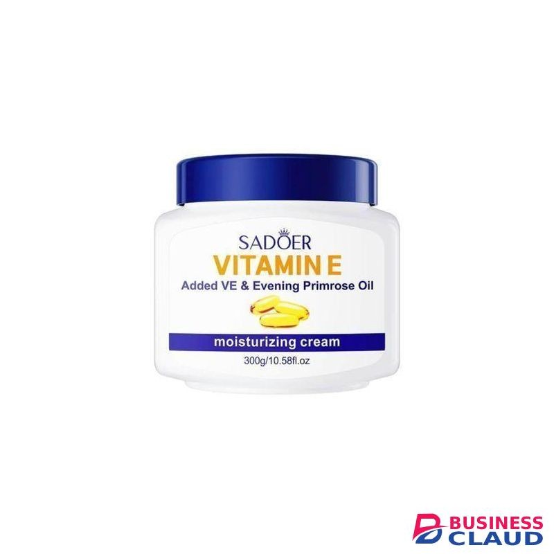 SADOER Evening Primrose Oil Vitamin E moisturizing & Nourishing Face Cream for Anti-Cracking, Soothing & Removing Wrinkles 300g