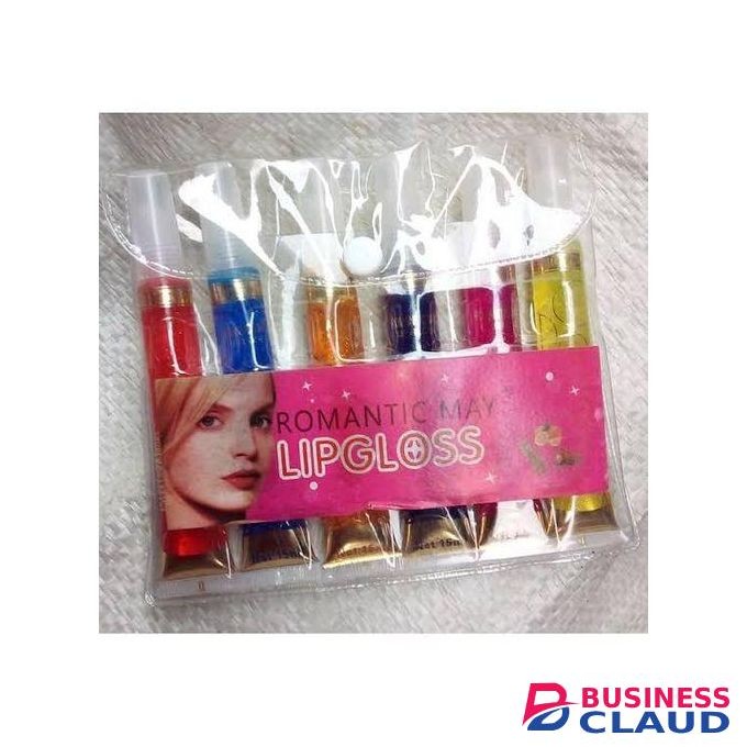 Miss Look 6Pcs Glitter & Shimmer Lip Gloss (15ml)