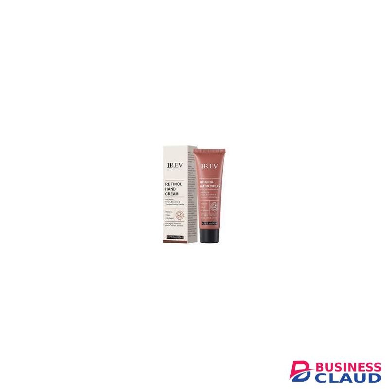 IREV Vitamin A Collagen Antiaging Retinol Hand Cream Softens Smoothens Protects Hands Nails Cuticles Minimises Wrinkles