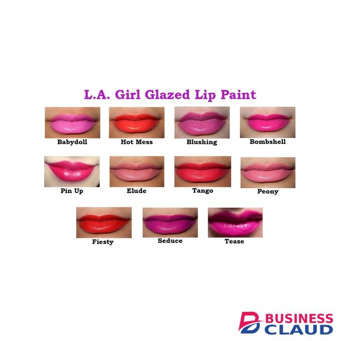 L.A Girl Glazed Lip Paint - Blushing
