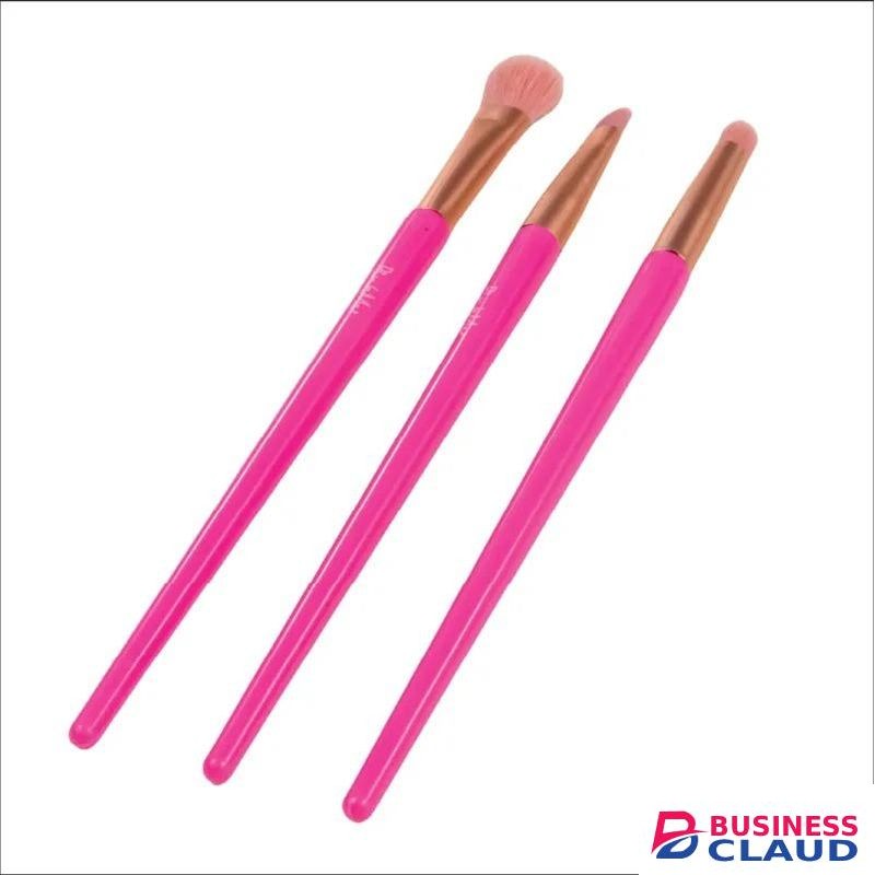 Miniso PINK ME! Series Exquisite Eye Beauty Brushes Set (3 pcs)