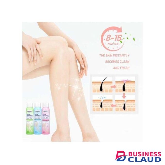 Disaar Hair Removal Spray Foam Painless & Smooth Effective On Legs,Hands, Bikini ,Armpit