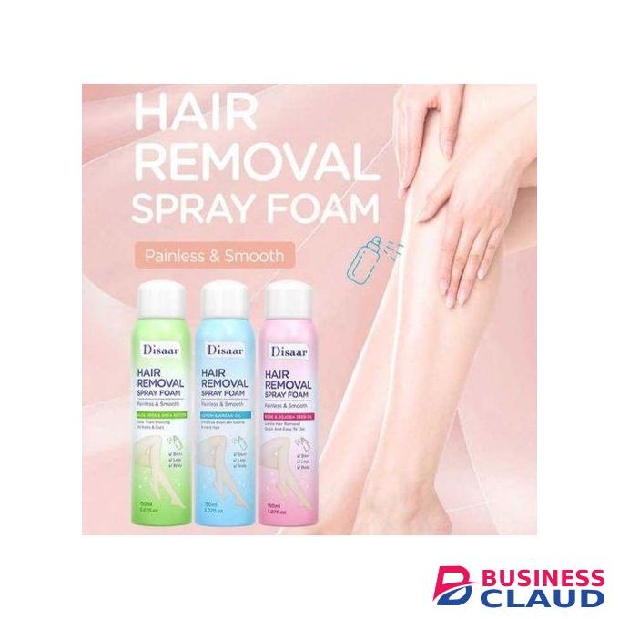 Disaar Hair Removal Spray Foam Painless & Smooth Effective On Legs,Hands, Bikini ,Armpit