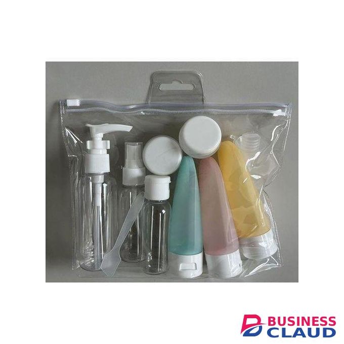 11pcs Travel Storage Set Cosmetics Empty Bottle Travel Wash