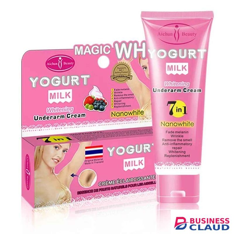 Aichun Beauty Yogurt Milk Whitening Underarm Cream 7 in 1 Multifunctional Cream