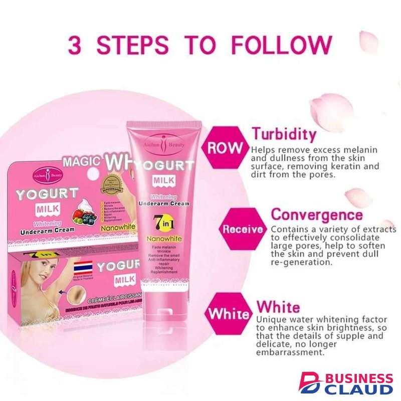 Aichun Beauty Yogurt Milk Whitening Underarm Cream 7 in 1 Multifunctional Cream