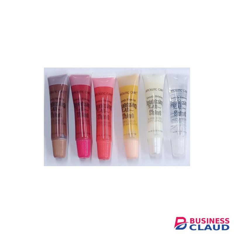 Miss Look 6 Pcs Squeezing ~AN~ Shine Lip Gloss