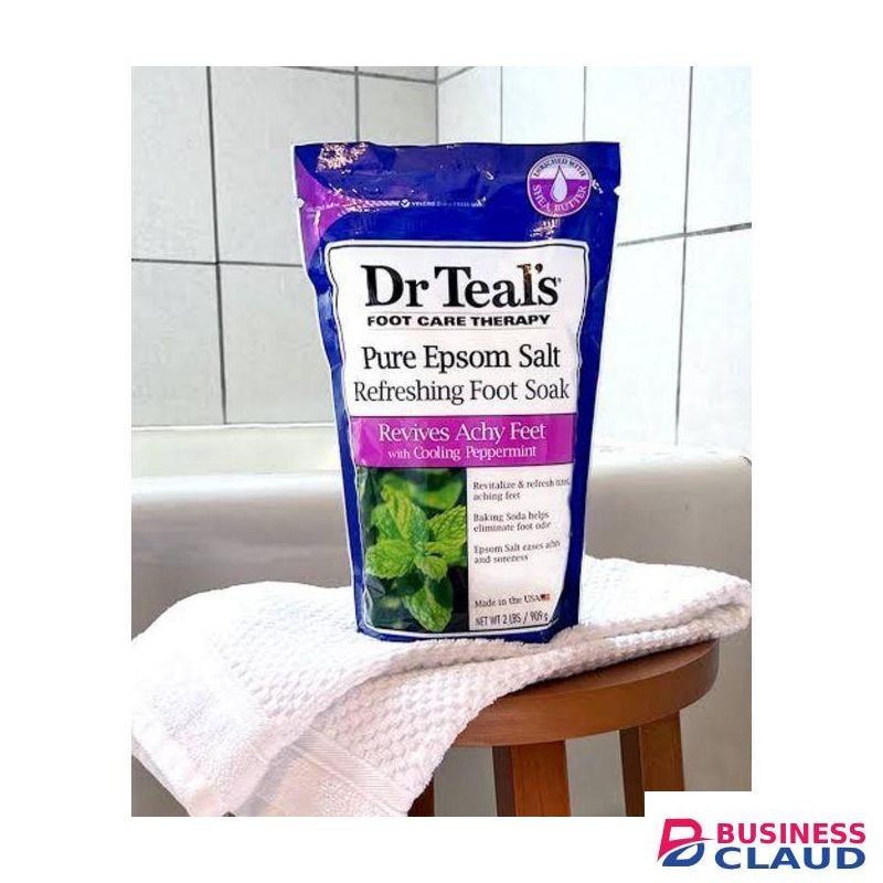 Dr Teal'S Refreshing Foot Soak EpsómSalt (Relieves Achy Feet with cooling peppermint),