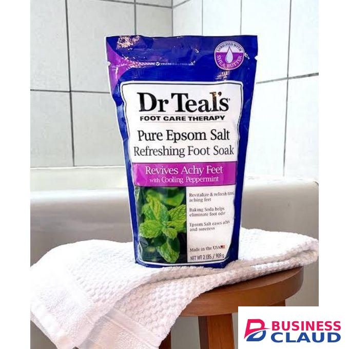 Dr Teal'S Refreshing Foot Soak EpsómSalt (Relieves Achy Feet with cooling peppermint),