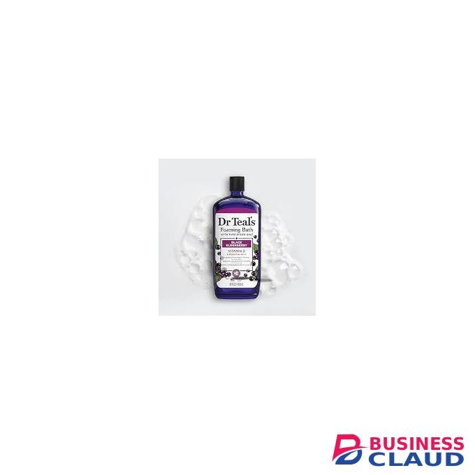 Dr Teal'S Foaming Bath Black Elderberry with Vitamin D,-1 litre