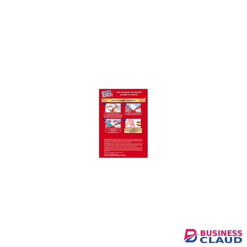 Dylon Colour Catcher Max Protect 100% Naturally-Derived Fibres-22 sheets.